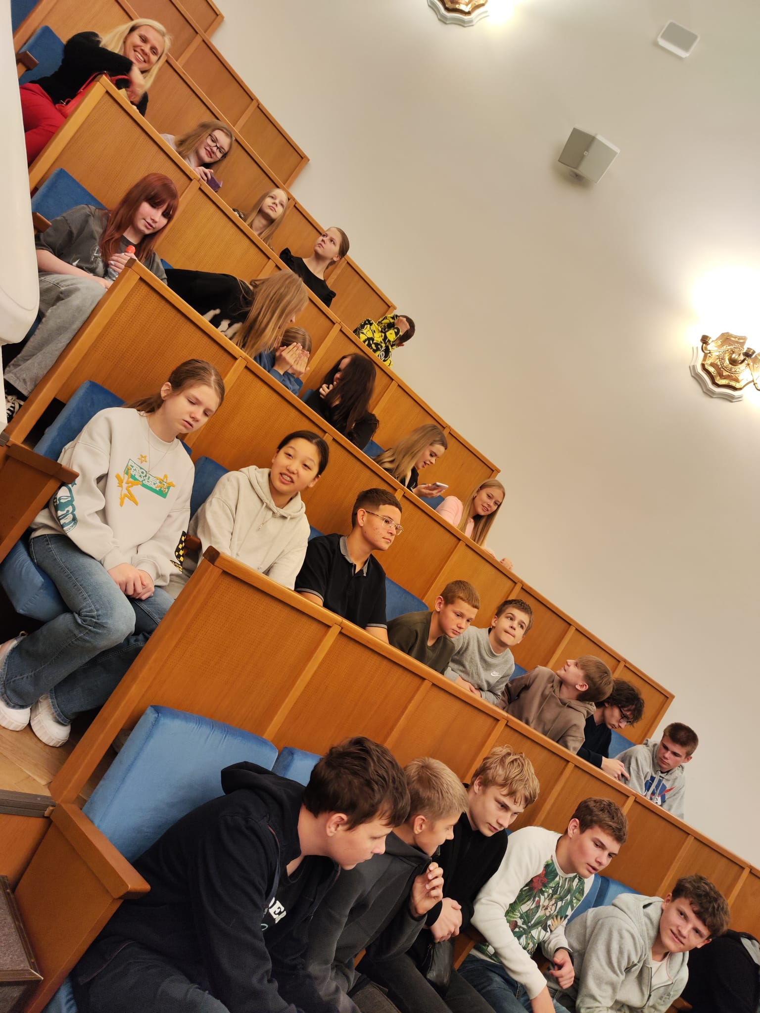 Mūzikla „Klase” apmeklējums.