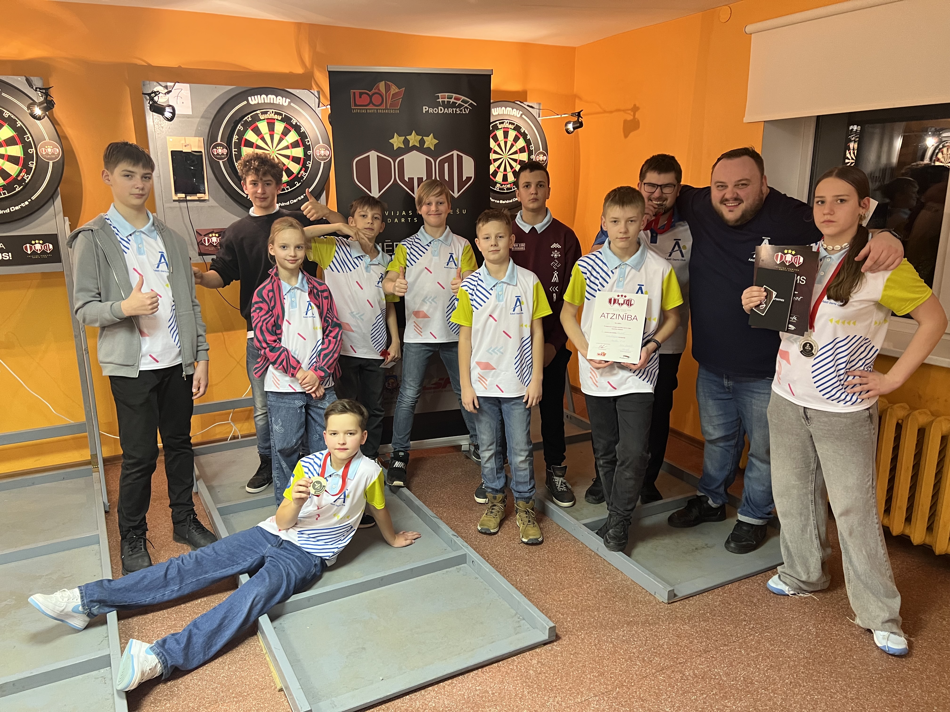 Latvijas Jauniešu Darts līgas 2. posms Vaiņodē