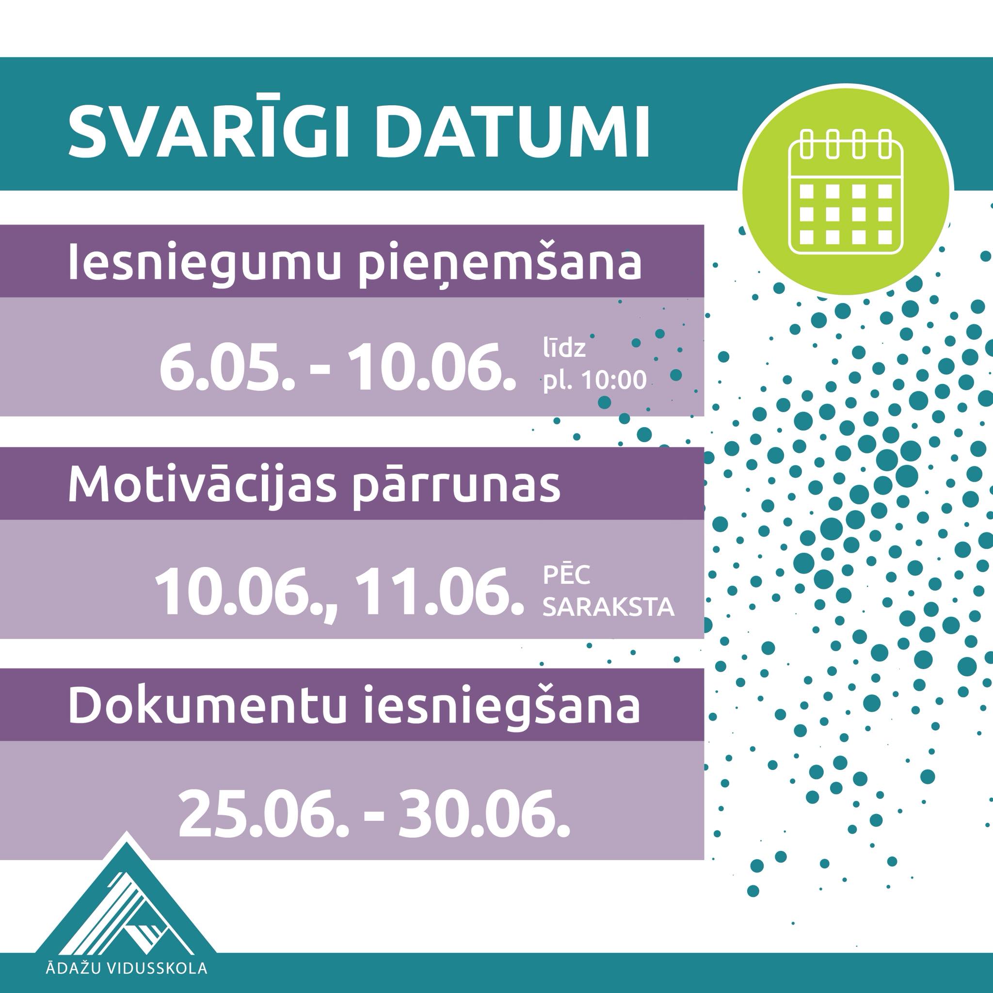 Aicinām 9.klašu absolventus mācīties Ādažu  vidusskolā!