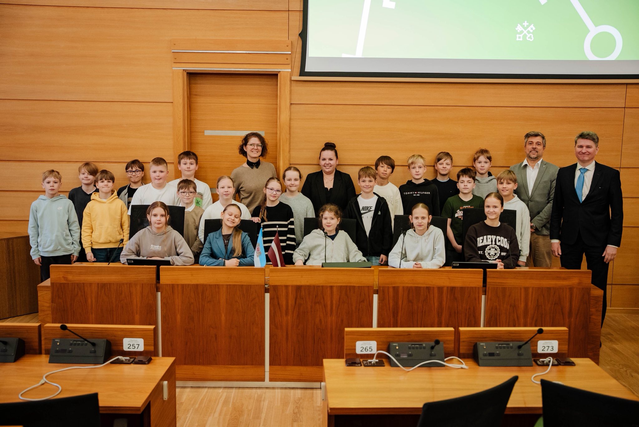 4.c klase - Rīgas domē