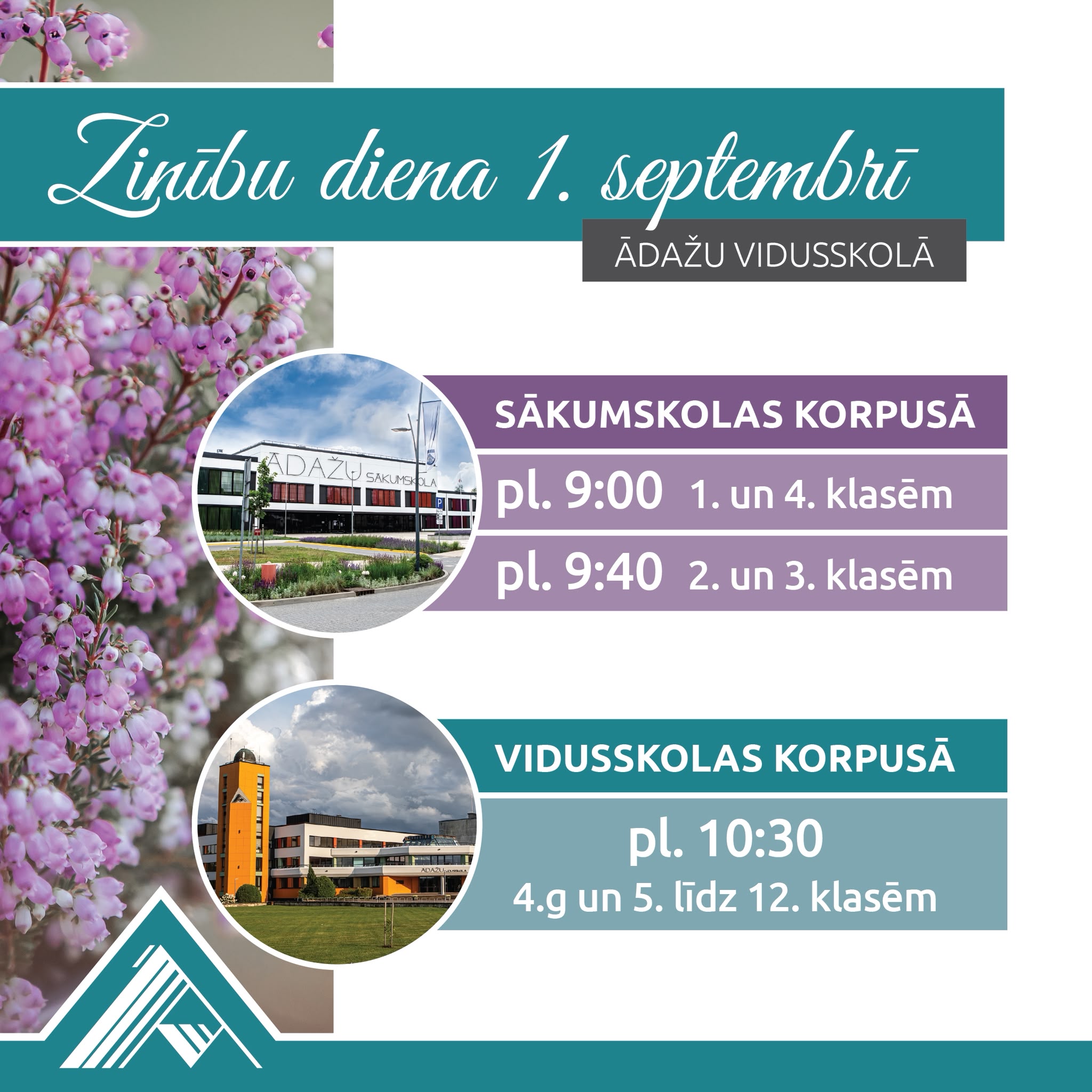 1. septembris - Zinību diena!