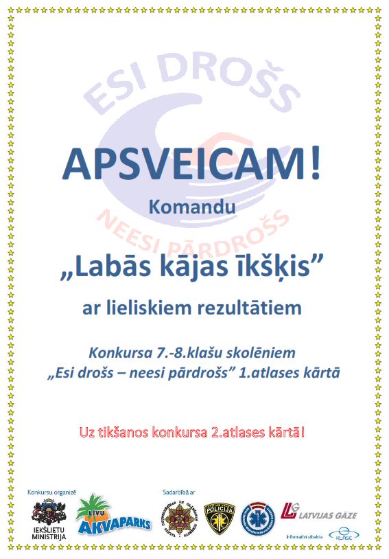 Apsveicam